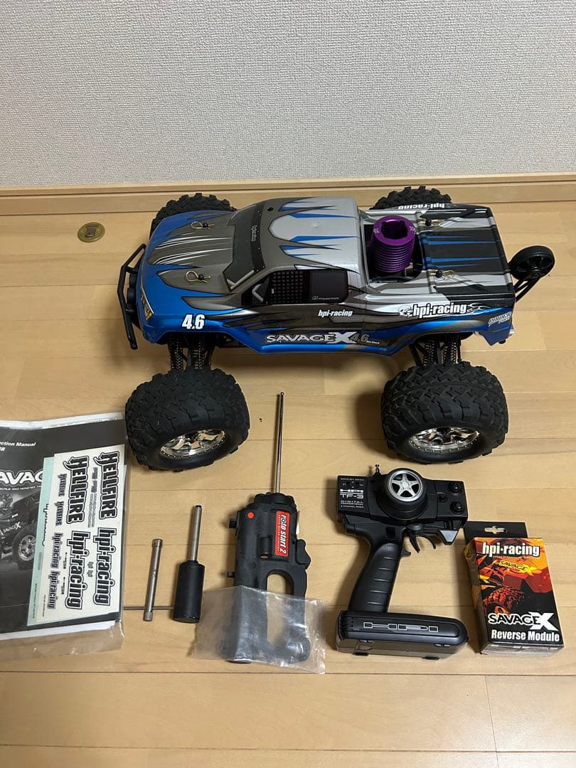 ジャンク扱いです。hpi-racing SAVAGE X 4.6 RTR - メルカリ