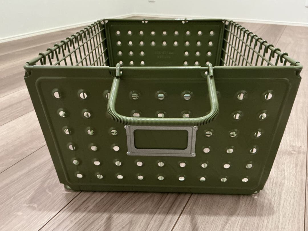 D.M.S \"GYM\" 21L OLIVE DRAB ワイヤーバスケット