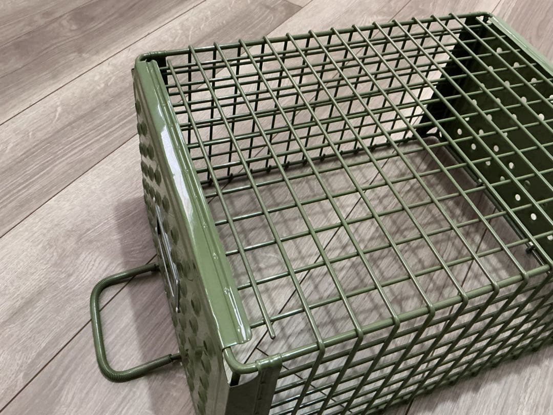 D.M.S \"GYM\" 21L OLIVE DRAB ワイヤーバスケット