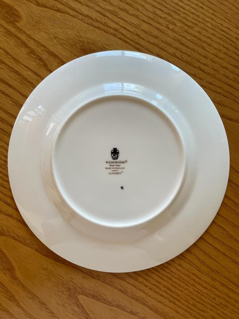 【新品未使用】20.5cm　ウェッジウッド　クリブデン　ケーキ皿　2枚