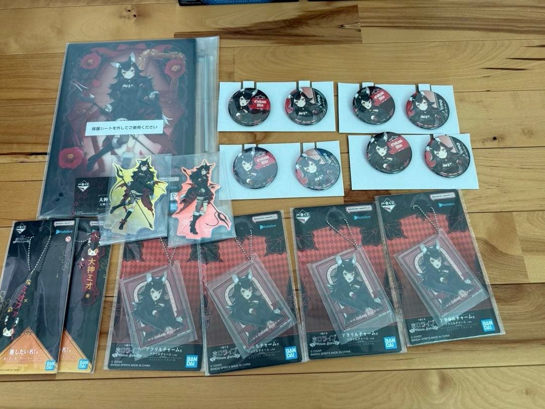 一番くじホロライブ ～Villain Style～白上フブキ大神ミオ 獅白ぼたん