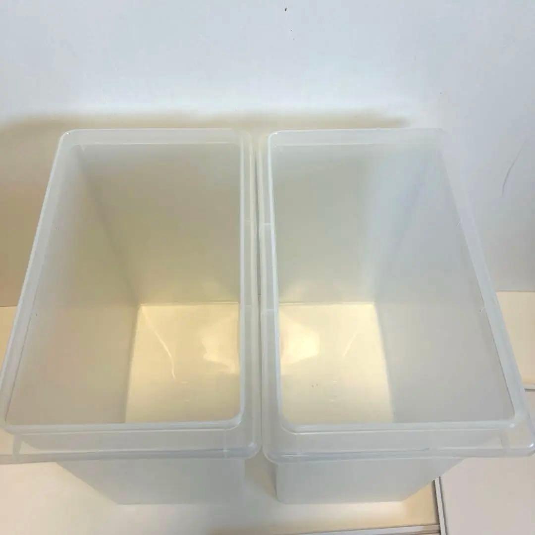 【未使用品】タッパーウェア　10キロキーパー　2個セット　ハンドル付き