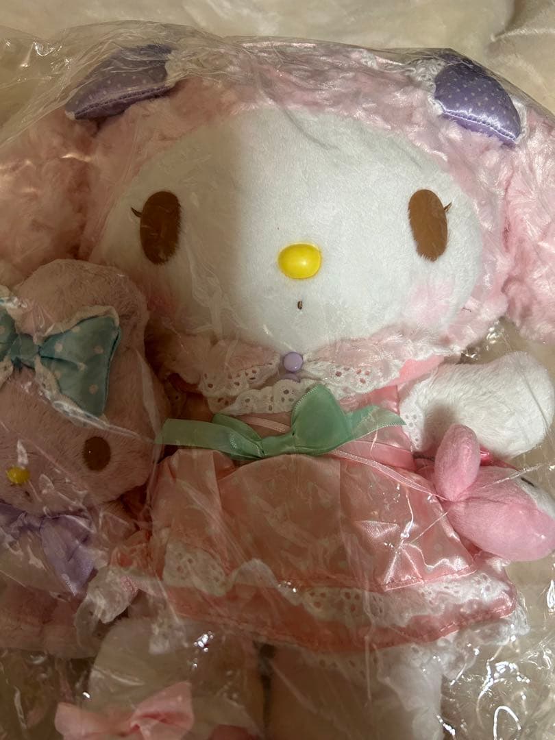 未開封　マイメロディ おめかしシリーズ　ぬいぐるみDX