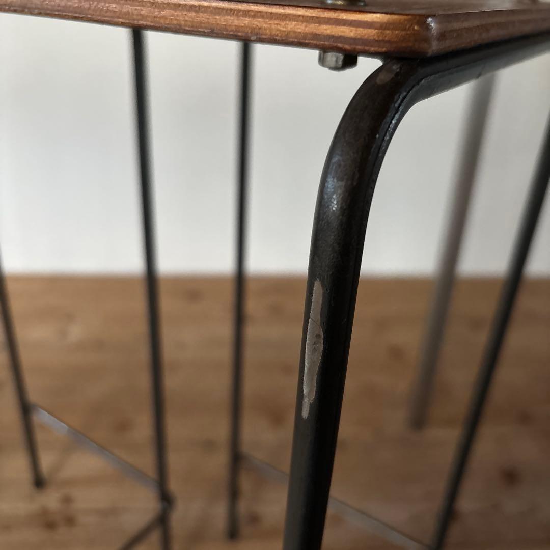 アデペシュソコフ スクール ハイ スツール3点