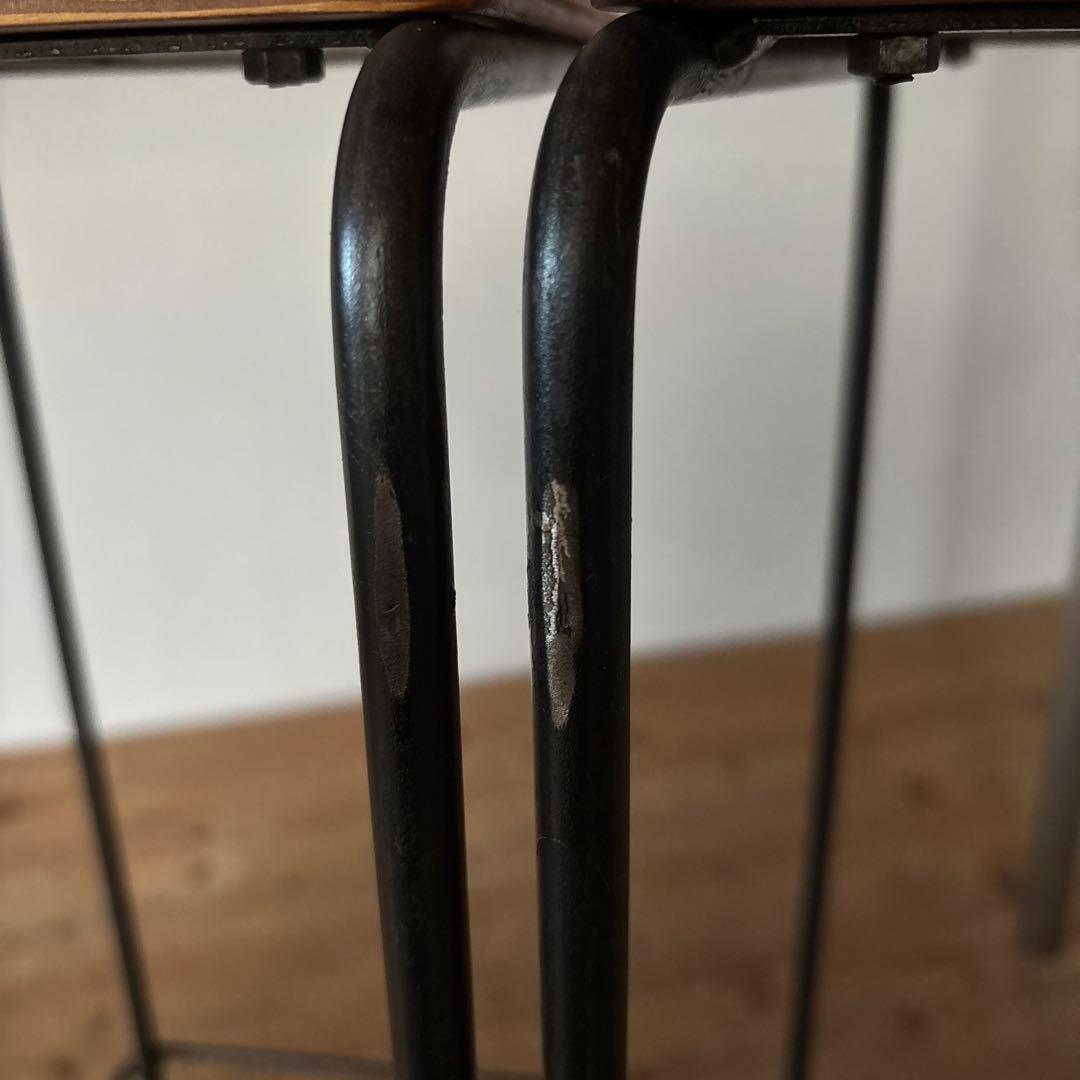 アデペシュソコフ スクール ハイ スツール3点