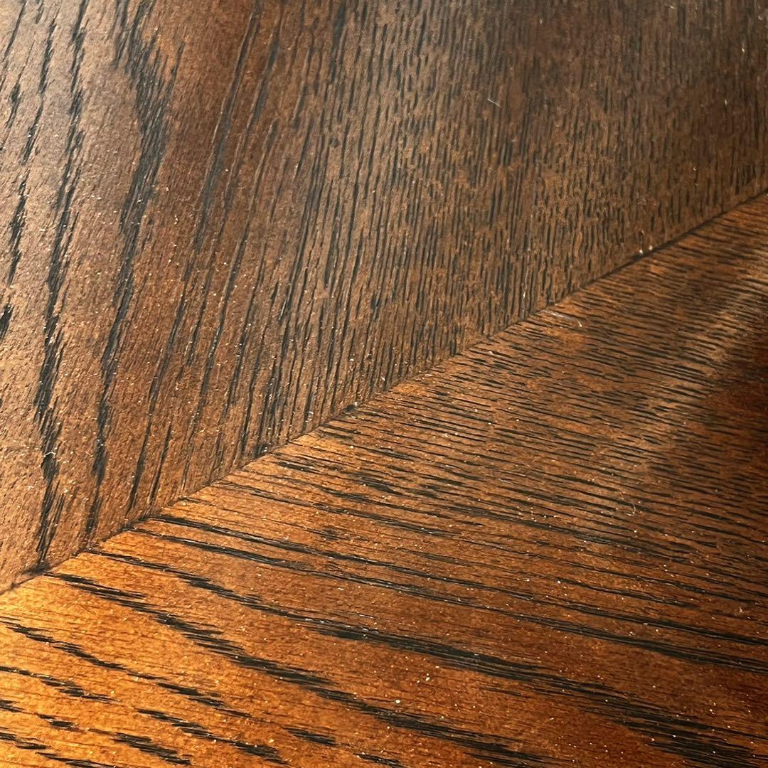 取付無料！カリモク家具 ドマーニ クイーンズライフ 天然木アンティーク風テーブル