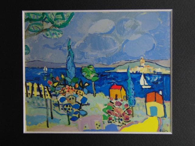 ポール・アイズピリ、『サン・トロペ』、希少な画集より