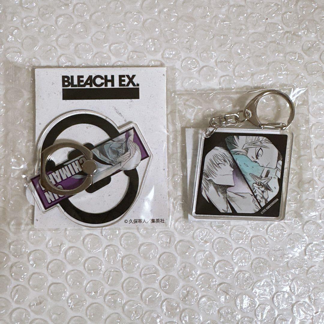 BLEACH EX. 原画展 スマホリング バースデーくじ アクキー 市丸ギン