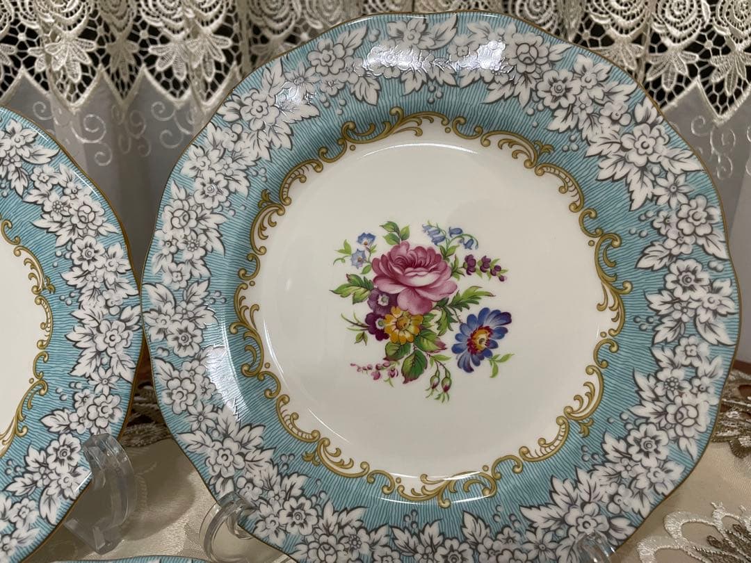 未使用ロイヤルアルバートプレートセット　２６、５㎝