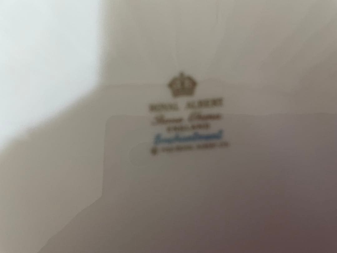 未使用ロイヤルアルバートプレートセット　２６、５㎝