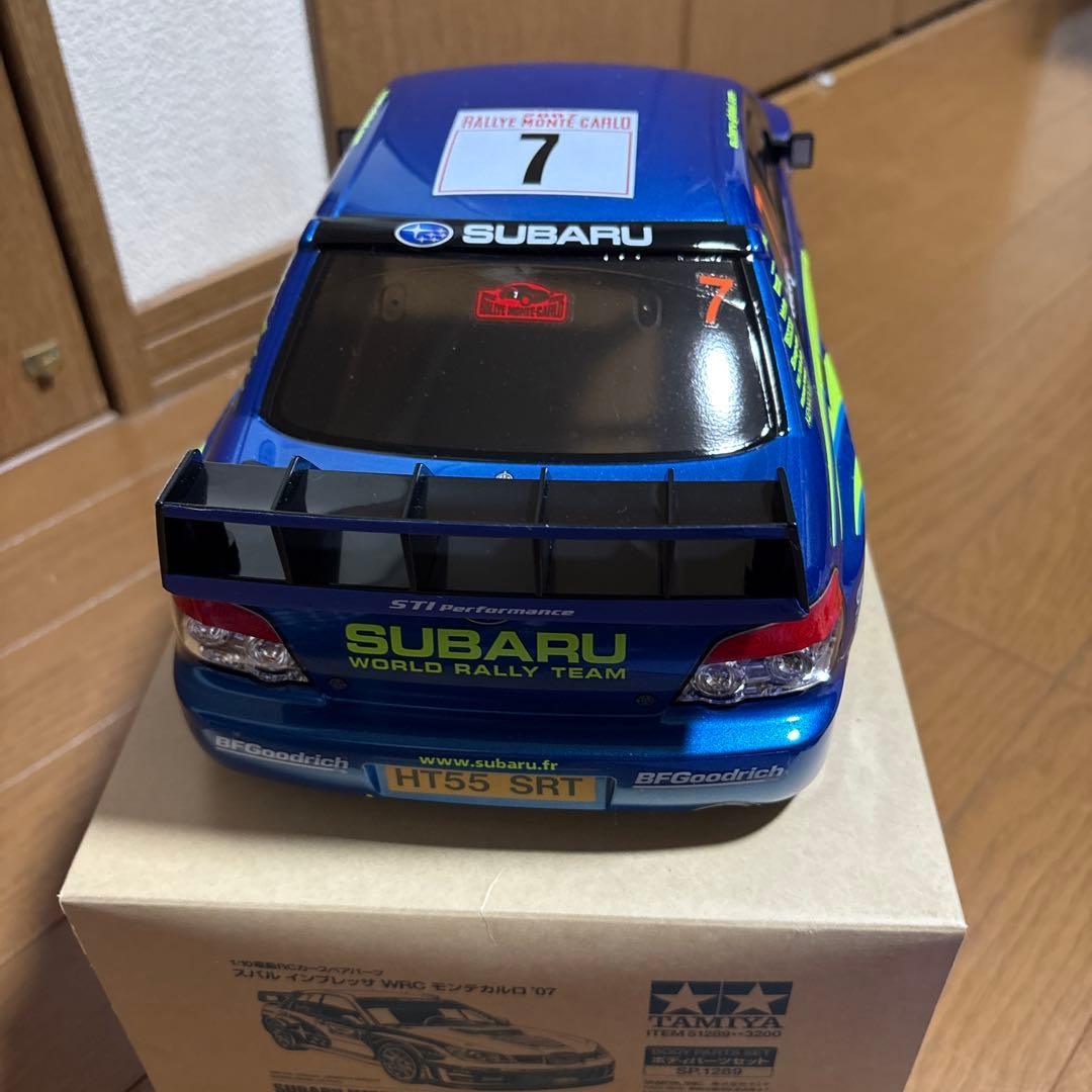 SUBARU インプレッサ WRC モンテカルロ '07 1/10 ボディ新品！