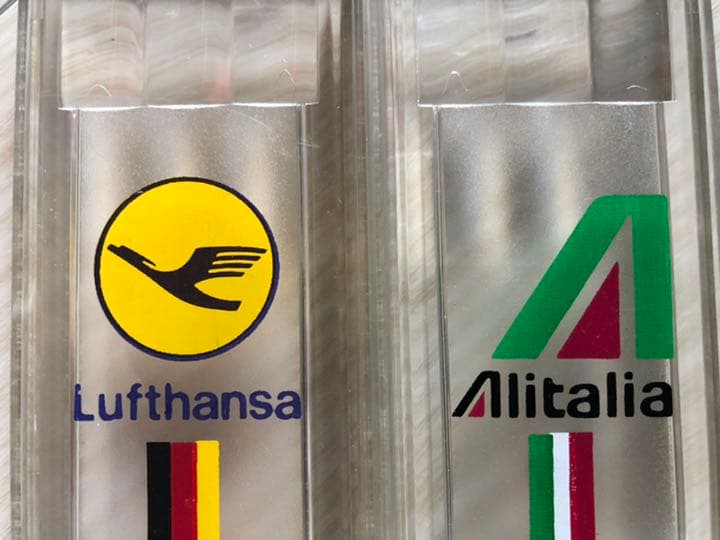 ルフトハンザ航空 アリタリア航空 ペンケース【レア】 - メルカリ
