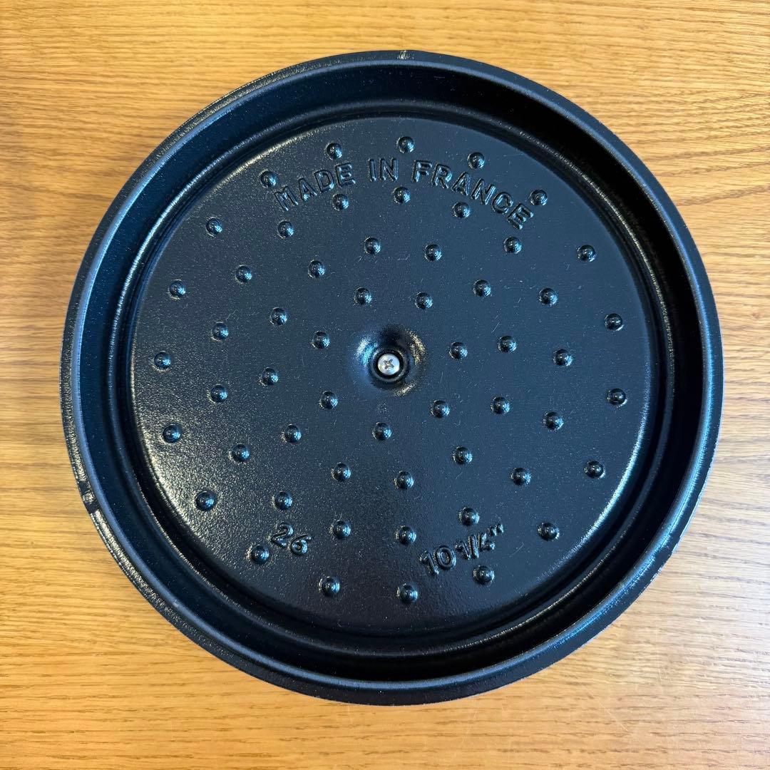 ★STAUB LA COCOTTE ★両手鍋 カンパーニュ　取扱説明書付き
