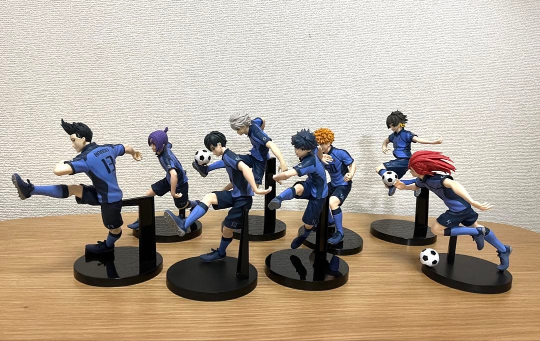 TVアニメ ブルーロック フィギュア　８種コンプセット　潔 糸師凛 凪 蜂楽