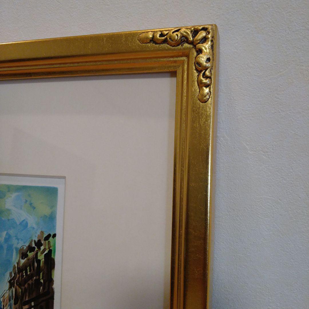 児玉幸雄　リトグラフ　「サントノーレ通り」