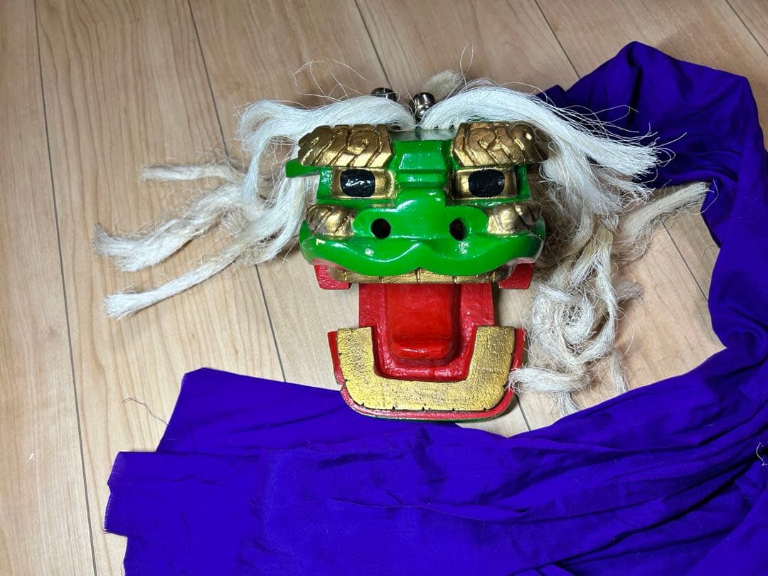 琉球舞踊 小道具 獅子頭(箱無し)