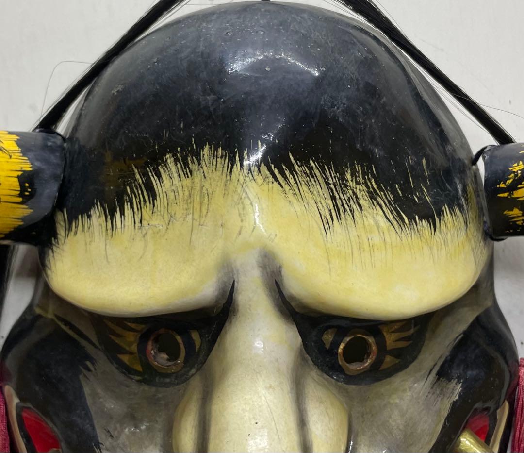 石見神楽面 石見神楽 石州和紙 魔除け 家内安全 商売繁盛 Lw7613