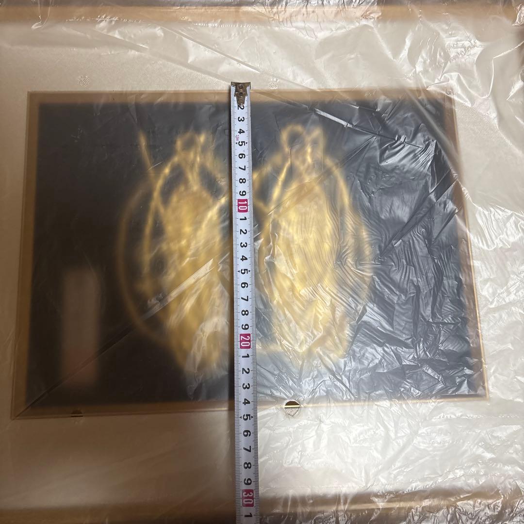 美品 金のわらじ(純金箔)99.99 縁起物 純金