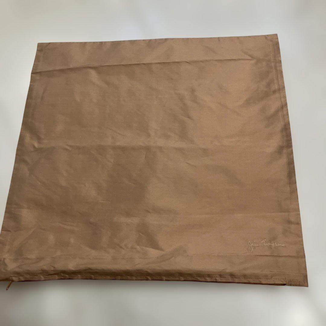 新品　4枚セット　ジムトンプソン　タイシルク　クッションカバー　無地