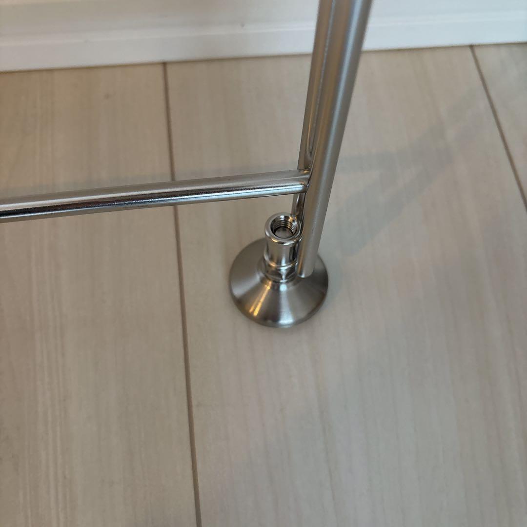 【美品】無印良品　ステンレスユニットシェルフ　高さ８３ｃｍ　追加用帆立　小 2個