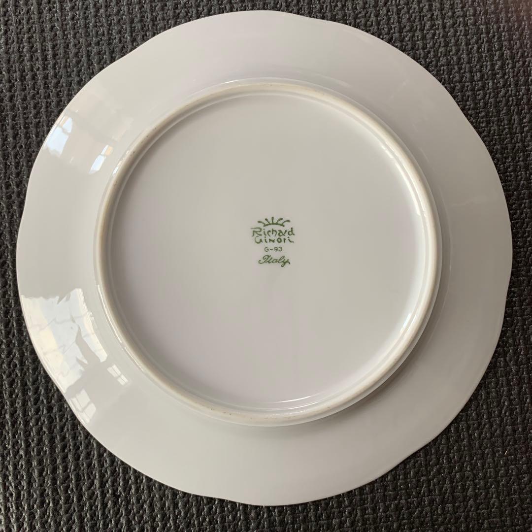 ⭐️リチャードジノリ ボンジョルノ プルーンプレート20cm - メルカリ