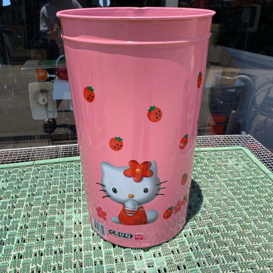 キティー　サンリオ　ゴミ箱　①