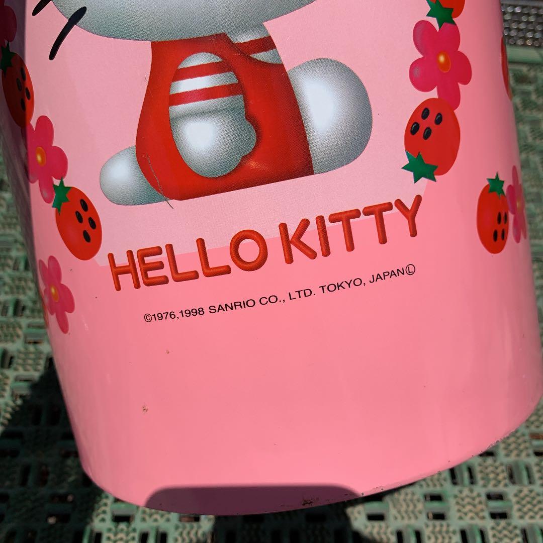 キティー　サンリオ　ゴミ箱　①