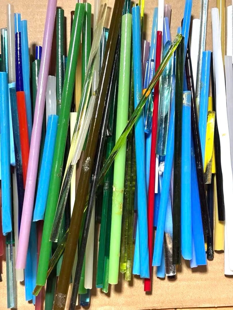 ガラス棒イロイロカラフル 2.8kg✨️