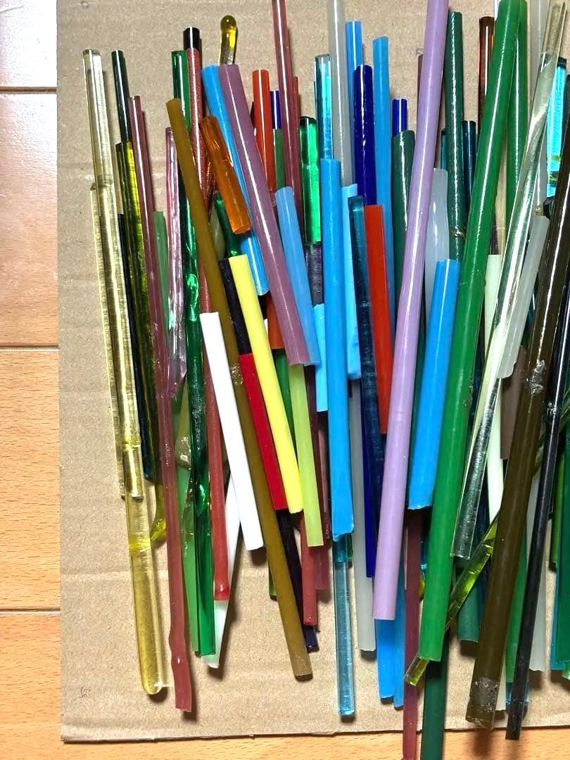 ガラス棒イロイロカラフル 2.8kg✨️