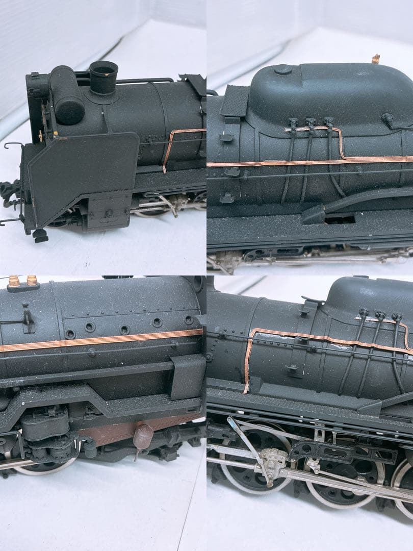D51 528 蒸気機関車 鉄道模型 大型模型 本体＋テンダー セット