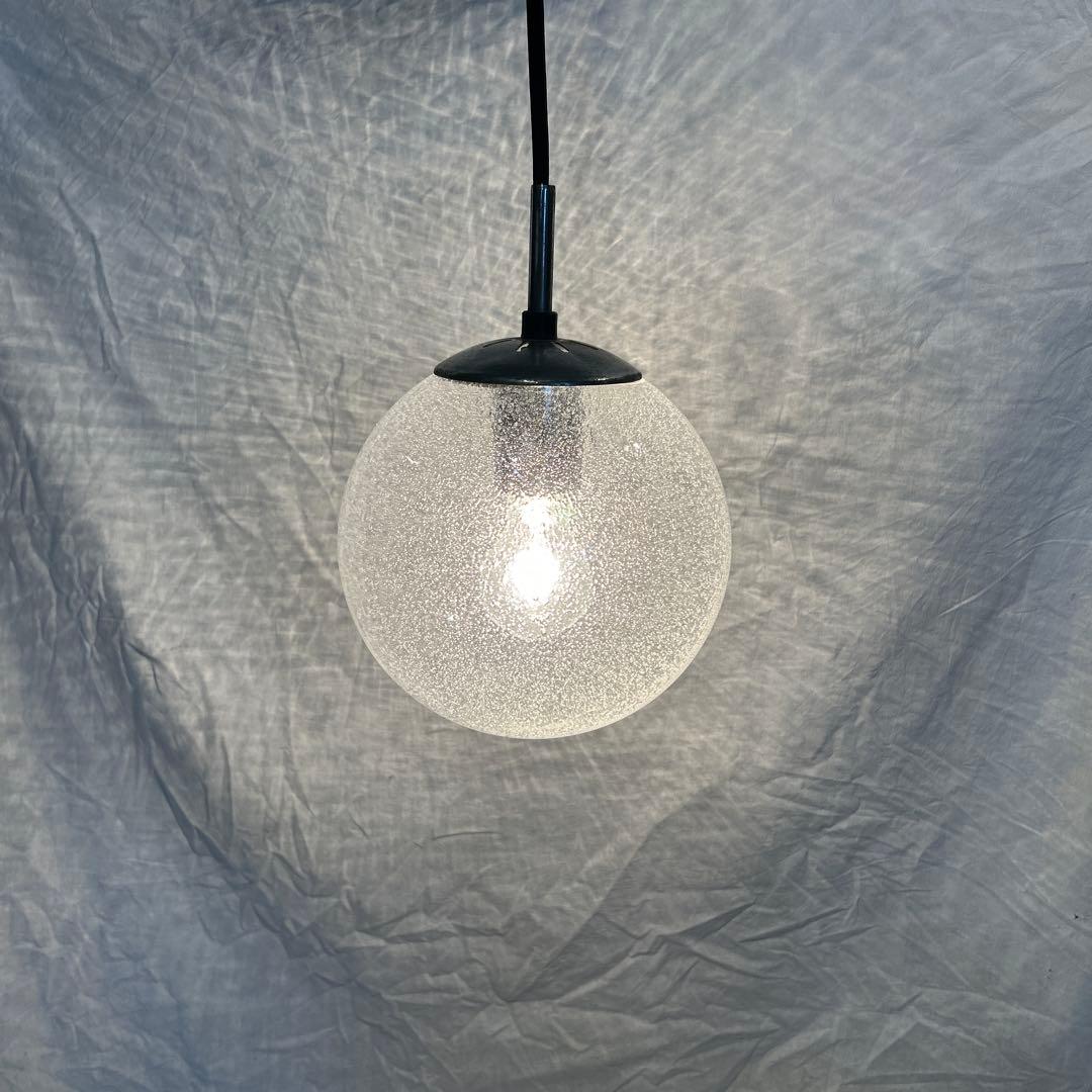 ヴィンテージ　ヤマギワ　ガラスボール　ミッドセンチュリー　スペースエイジ