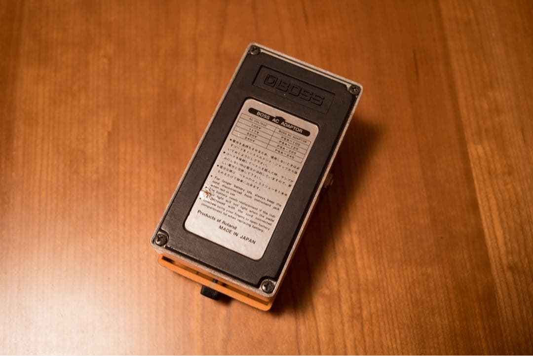 日本製 BOSS DS-2 ターボディストーション 1988年8月製造