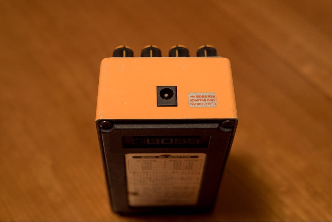 日本製 BOSS DS-2 ターボディストーション 1988年8月製造