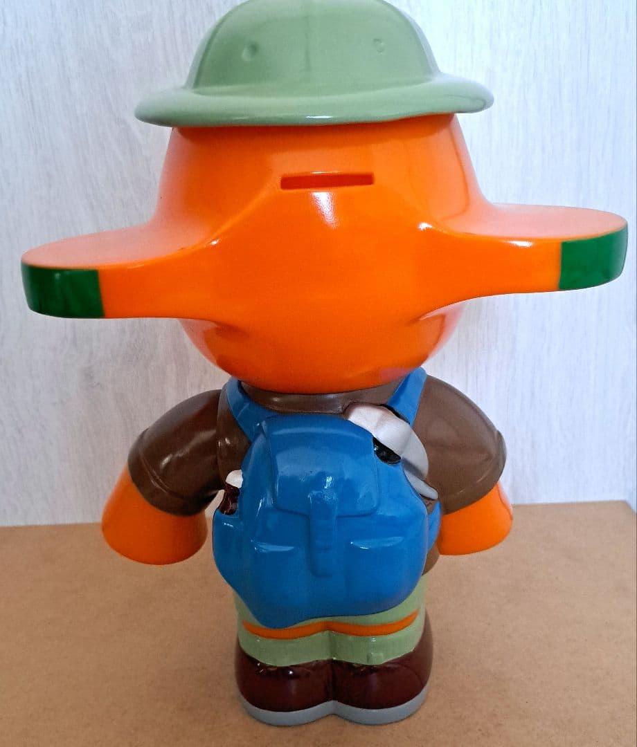 佐藤製薬　ぞうさん　サトちゃん　31センチ　探検家　貯金箱　フィギュア