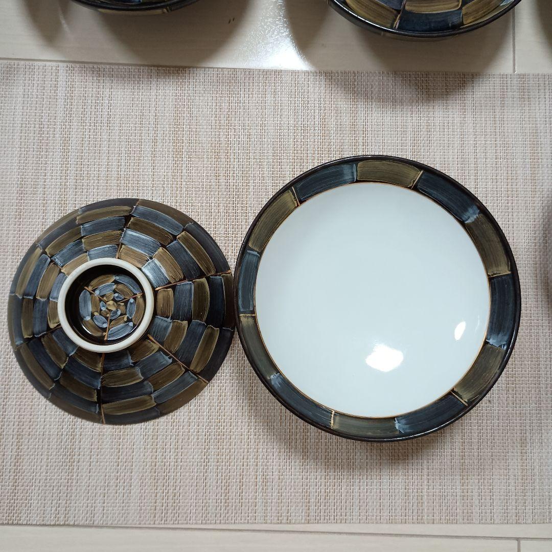 有田焼 　天目芭蕉 蓋物　業務用　セット