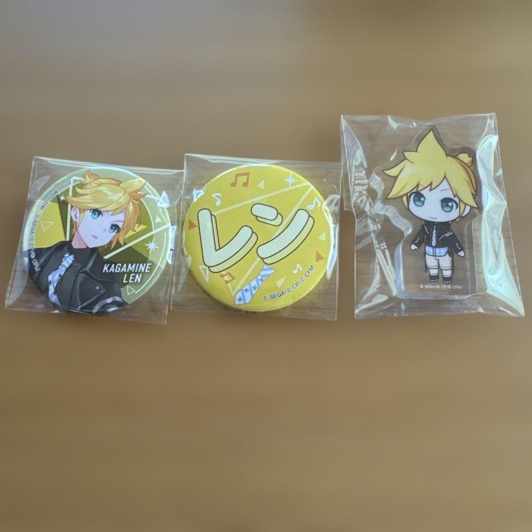 ☆新品未使用☆鏡音レン 一番くじ缶バッジ ころっと - メルカリ