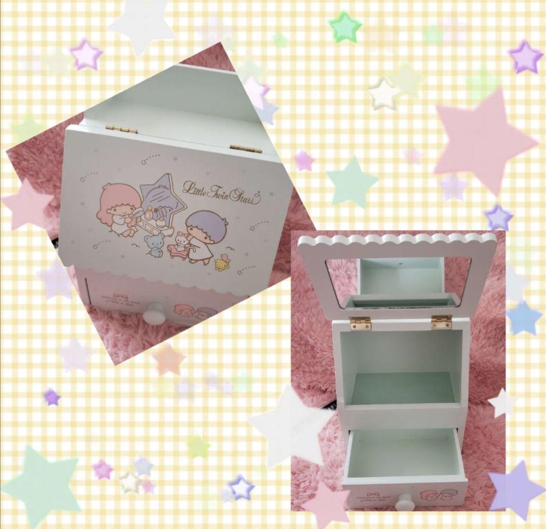 サンリオ キキララ リトルツインスターズ ♡ 木製ドレッサー - メルカリ