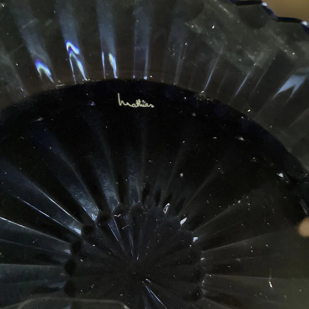 稀少BACCARAT ミルニュイ　ミッドナイトブルー3点セット