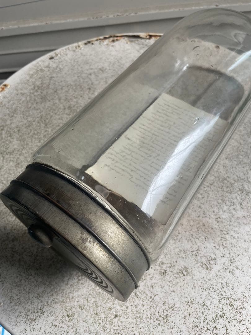 ビンテージ/昭和レトロ/古道具/駄菓子屋/ガラス瓶/瓶/気泡/ゆらゆら