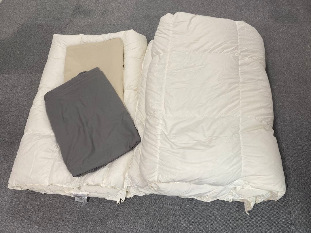 ニトリ 羽毛合い掛けふとん クイーンサイズ