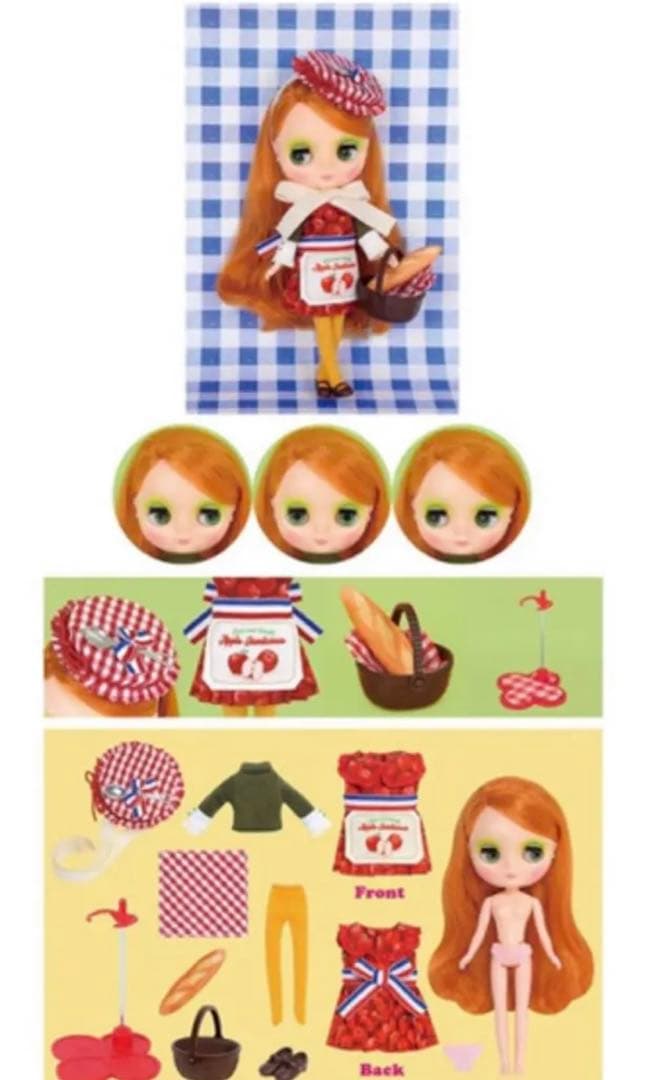 新品未開封◇CWC限定ミディブライス『アップル・ジャムリシャス』