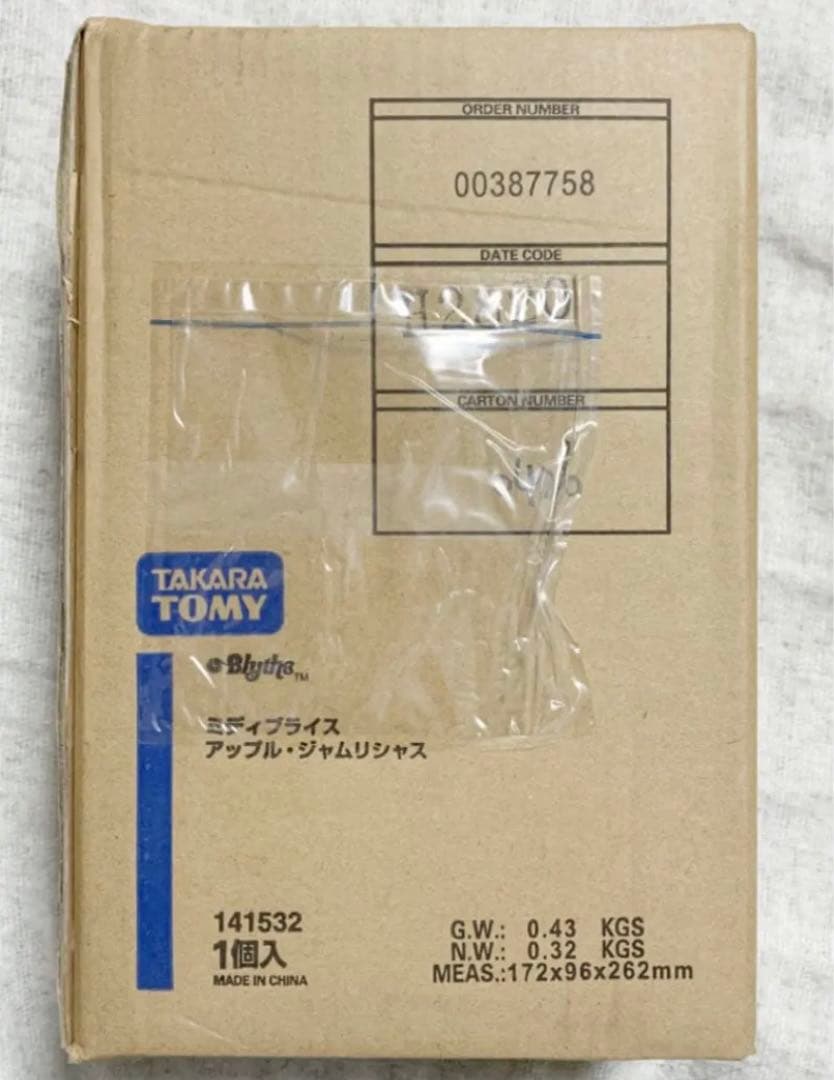新品未開封◇CWC限定ミディブライス『アップル・ジャムリシャス』