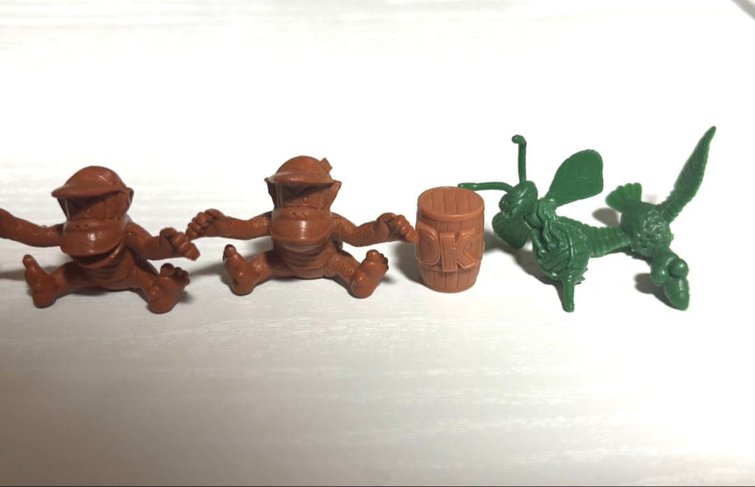 中古】ドンキーコング 消しゴムフィギュア8体セット ディディーコング
