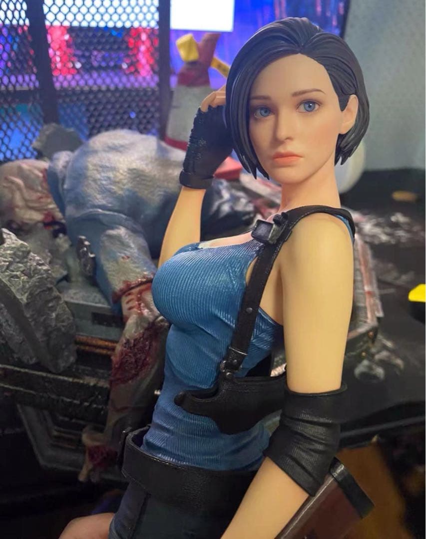 バイオハザード ジル・バレンタイン ガレージキット ガレキ スタチュー