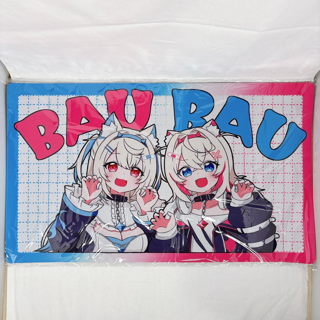 ホロライブ フワモコ BAU BAU スリーブ プレイマット セット【shir