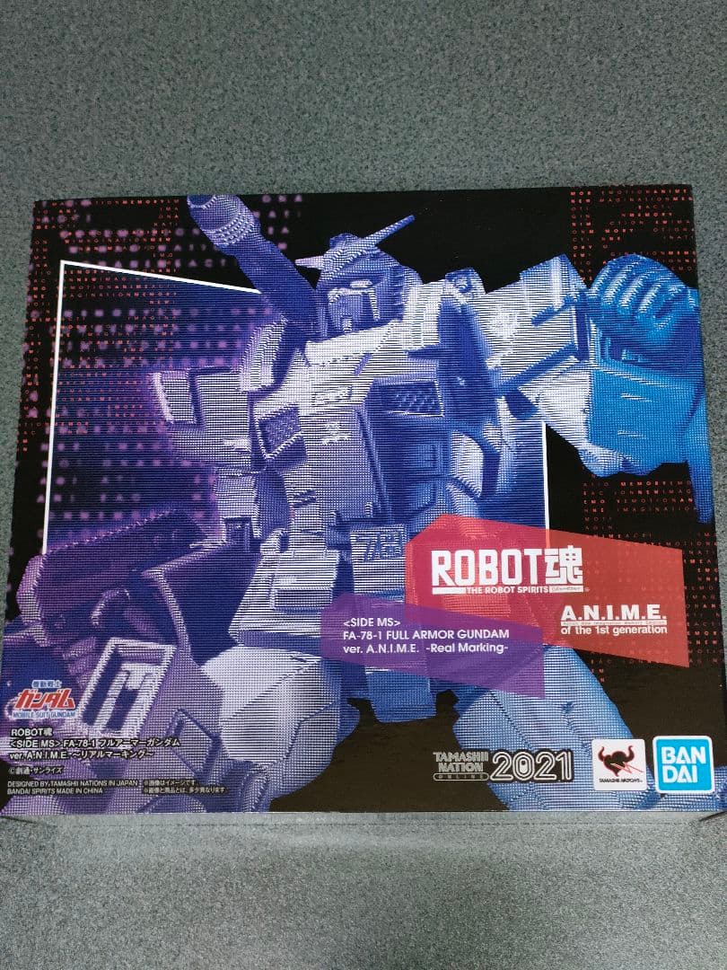 ROBOT魂 フルアーマーガンダム リアルマーキング