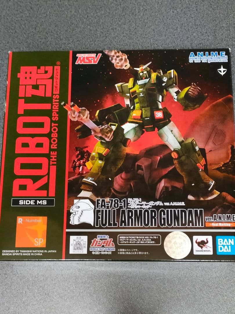 ROBOT魂 フルアーマーガンダム リアルマーキング