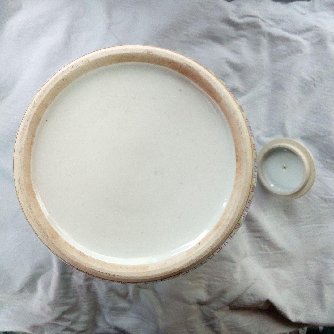 中国の粉彩の壺