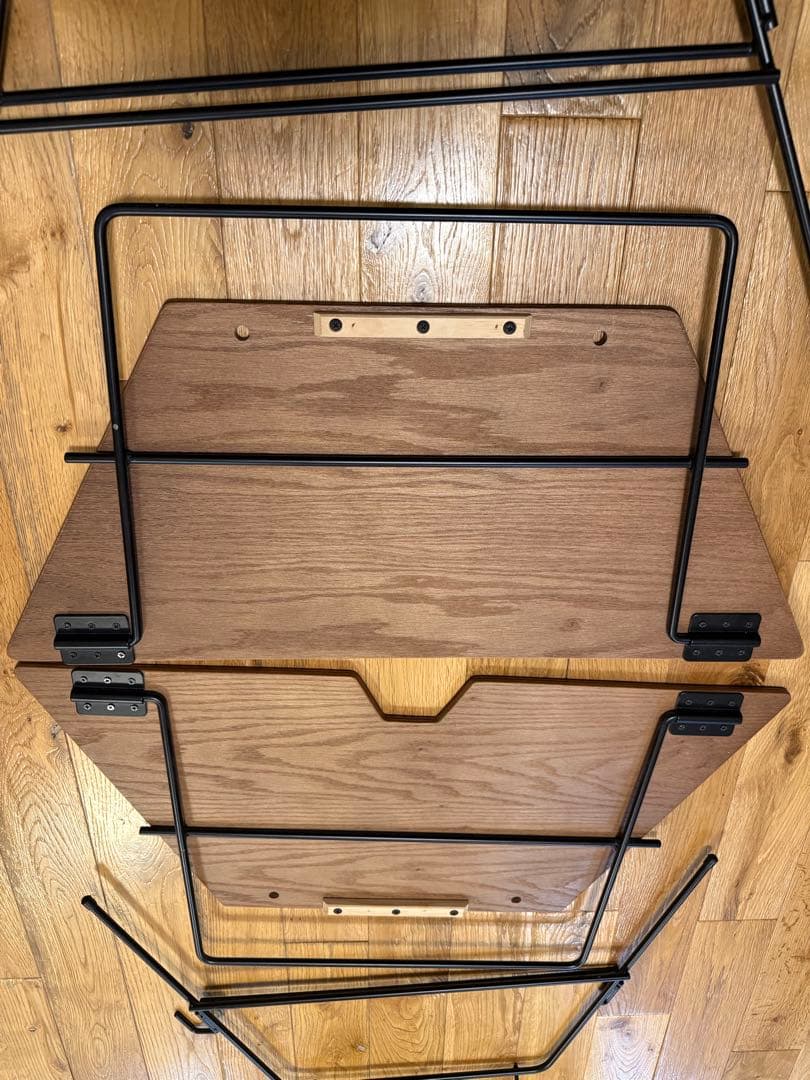 ogawa ARCH TABLE 六角形 ブラウン オガワ テーブル ポール