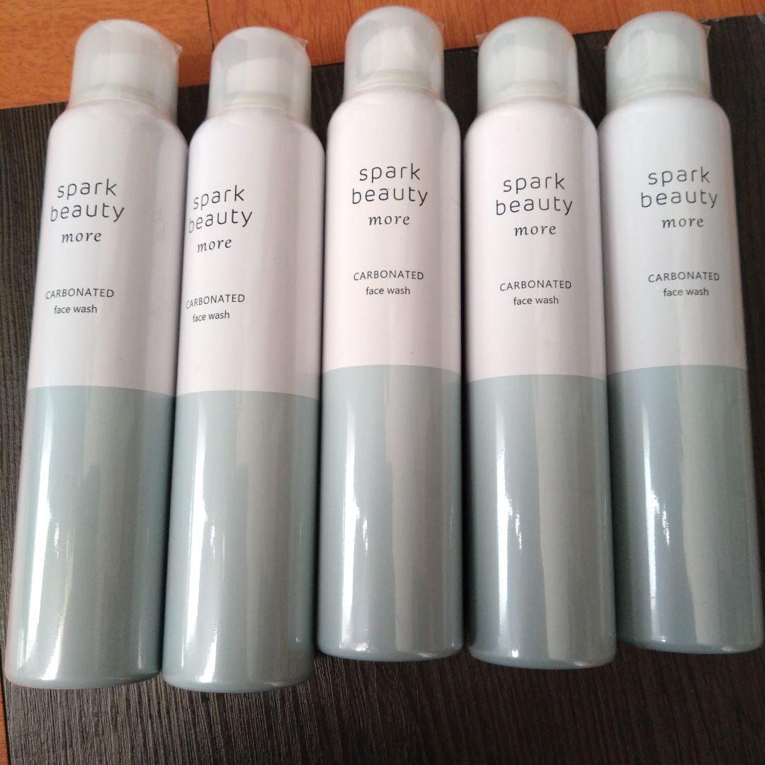 spark beauty more 洗顔料 炭酸洗顔 5本セット